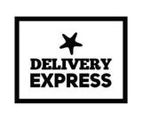 Carimbo Artesanal Delivery Express c/ Estrela - M - 6,0x4,5cm - Cod.RI-033 - Rizzo Confeitaria