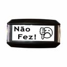 Carimbo Automatico Autoentintado Escola NÃO FEZ