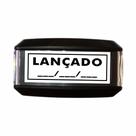 Carimbo Automatico Autoentintado LANÇADO com Campo para Data e Borda Nykon 302 (14x38mm)