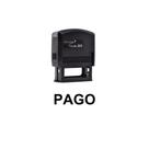Carimbo Automático De Pago Nykon 302 (texto Escrito Pago)