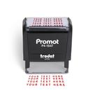 Carimbo Automático Personalizado Promot 4 Linhas Tamanho Médio