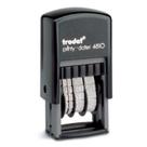 Carimbo datador trodat 4810 preto