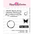 Carimbo de Silicone G - Lilipop - Art Journal Manuscrito