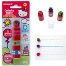 Carimbo roller autotintado 3 estampas hello kitty - leo&leo