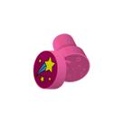 Carimbo Rosa Emoji Estrela cadente