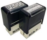 Carimbos Automáticos Stilo 20 - Pago / Recebemos Carimbos Automáticos Stilo 20 - Pago / Recebemos