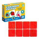 Carimbos frutas - 8 peças