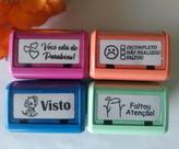 Carimbos Pedagógicos para Professores - Trodat 3911 - kit com 4 unidades