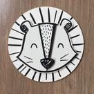 Carinha de MDF decorativa