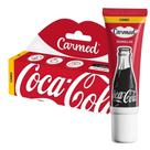 Carmed Coca Cola Vermelho 10g Hidratante Labial Protetor Bálsamo Gloss Cimed Original Coleção Coca-Cola