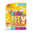 Carmex Lip Balm Bastão Hidratante Labial Edição Limitada Holiday - Kit com 4 Unidades e Sabores
