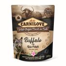 Carnilove dog pouch paté buffalo with rose petals 300 g