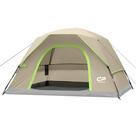 Carpa CAMPROS CP Impermeable para 4 Personas para Acampar
