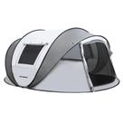 Carpa de Camping EchoSmile Instantánea Plegable para 2/4/6 Personas Resistente al Agua
