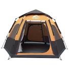 Carpa de Camping HEWOLF para 2/3/4 Personas Impermeable para 3 Estaciones