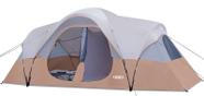 Carpa de Camping Impermeable UNP para 10 Personas con 2 Habitaciones y 5 Ventanas