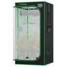 Carpa de Cultivo VIVOSUN P276 PRO 80x80x160cm con Barras para Colgar