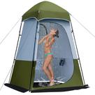 Carpa de Ducha para Camping Castillo Unicornio Sobredimensionada 2.4m con Piso Carpa de Ducha para Camping Castillo Unicornio Sobredimensionada 2.4m con Piso