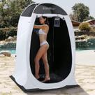 Carpa de Ducha Portátil Alvantor para Vestidor Teflón 1,2x1,2x2,1 m