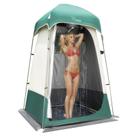 Carpa de Ducha Portátil para Acampar Vidalido Blanca/Verde