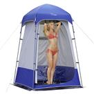 Carpa de Ducha Portátil para Acampar Vidalido Blanca y Azul