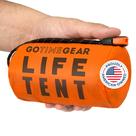 Carpa de Emergencia Go Time Gear Mylar para Supervivencia, para 2 Personas, Color Naranja