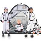 Carpa de Juego LimitlessFunN Cohete Espacial con Luces de Estrellas