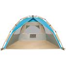Carpa de Playa G4Free Deluxe XL Pop-Up para 3-4 Personas con Protección UV 50+