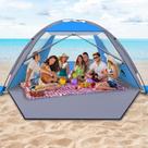 Carpa de Playa Happy Travel con Protección UV UPF 50+ para 6 Personas