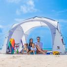 Carpa de Playa UNICAMPER UNC-1212S Refugio Solar UPF50+ 3,7x3,7m