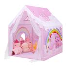 Carpa Infantil para Jugar con Motivos de Princesa Rosa, Grande y Plegable Carpa Infantil para Jugar con Motivos de Princesa Rosa, Grande y Plegable