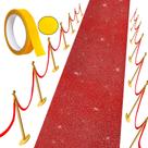 Carpet Runner AMZQNART Glitter Red 2,46 m x 5,18 m 55 g/m2 Carpet Runner AMZQNART Glitter Red 2,46 m x 5,18 m 55 g/m2