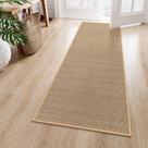 Carpet Runners Lahome Farmhouse 180x60cm Bege Chenille