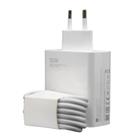 Carregador 120W Cabo USB C Com Adaptador Compatível Com Mi 10