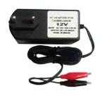 Carregador 12v 800mah Bivolt com Garra