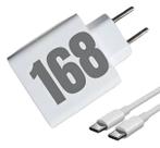 Carregador 168W Tipo C e Tipo A + Cabo Tipo C 6A Compatível com Xiaomi, Redmi e Poco