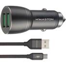 Carregador 2 Entradas USB Rápido 4.8A Potente Cabo USB TipoC