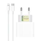Carregador 20W e Cabo UsbC para Lightning 1M