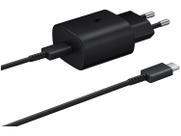 Carregador 25W Samsung C+C Preto Compatível A13 Original