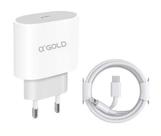 Carregador 30w TURBO compatível com Iphone tipo C Lightning