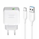 Carregador 30W Usb-C Para Motorola Moto G10 G20 G30 G50 G60