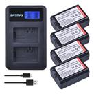 Carregador + 4 Battery Np-fw50 Nex3 Nex-5 A37k Carregador + 4 Battery Np-fw50 Nex3 Nex-5 A37k