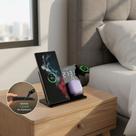 Carregador 4 Em 1 Sem Fio Para Samsung Galaxy S21 a S26 Plus, Ultra, Fe Zflip, Zfold Smartwatch, Buds, Fast Charging 15W 10W 5W