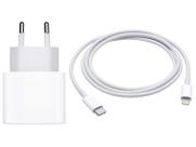 Carregador Apple USB-C de 20W Original + Cabo Carregador Apple USB-C de 20W Original + Cabo