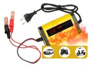 Carregador Automático de Baterias Veicular Inteligente Carro Moto 12 Volts 2a Profissional Charger Carregador Automático de Baterias Veicular Inteligente Carro Moto 12 Volts 2a Profissional Charger