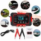 Carregador Automotivo Profissional 12V 6A Inteligente Baterias de 4Ah a 100Ah Motos Carros Caminhões