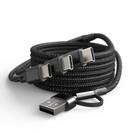 Carregador BOEEA 3 em 1 3A Cabo de carregamento rápido USB C para DJI