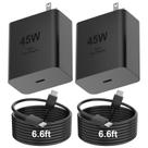 Carregador BStaff Tipo C de 45 W de carregamento rápido para Samsung Galaxy