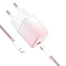 Carregador Cabo Tipo C/ lightning turbo 20w Fancy
