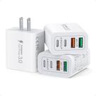 Carregador Carregador de parede USB C Dulums, carregamento rápido de 40 W e 4 portas